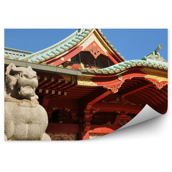 Fototapeta na stenu Japonský chrám lev Tokio