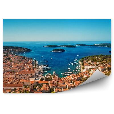 Fototapeta Starý Prístav Panoráma Mesta Modrá