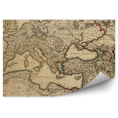 Fototapeta na stenu Ročníková mapa sveta