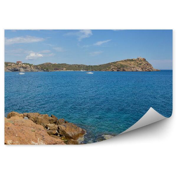 Fototapeta na stenu Sounio Krajina Podkrovie Grécko