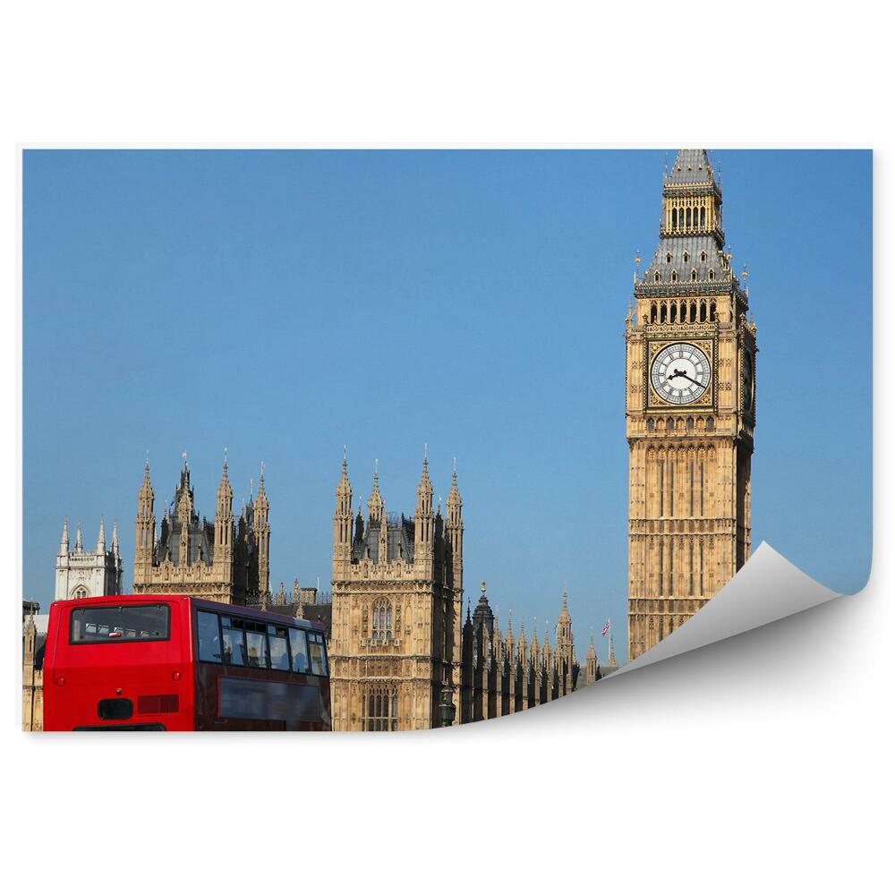 Fototapeta Big ben hodiny londýnska architektúra