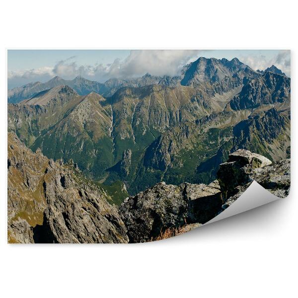 Fototapeta Vysoké Tatry Kriváň oblaky oblohy