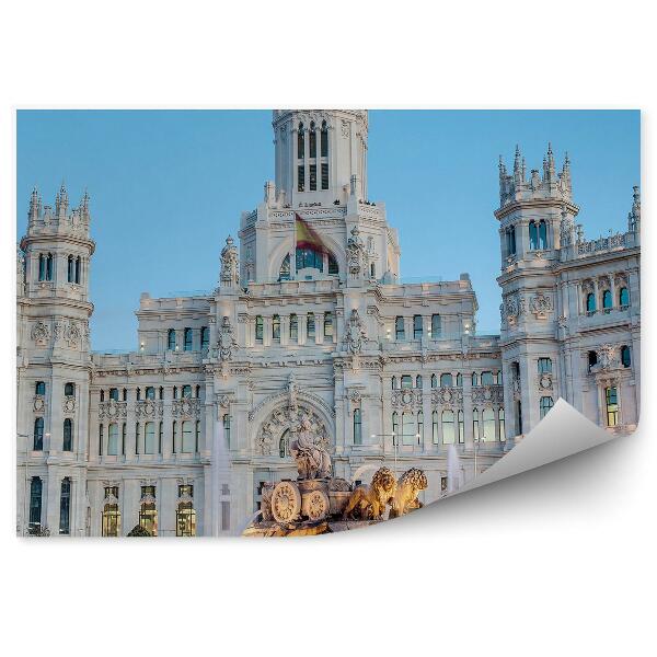 Fototapeta na stenu Fontána Cibeles Madrid Španielsko Budova
