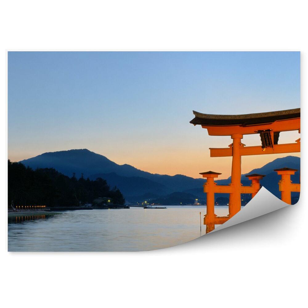Fototapeta Mijadžima Brána Voda Hora Ostrov Japonsko