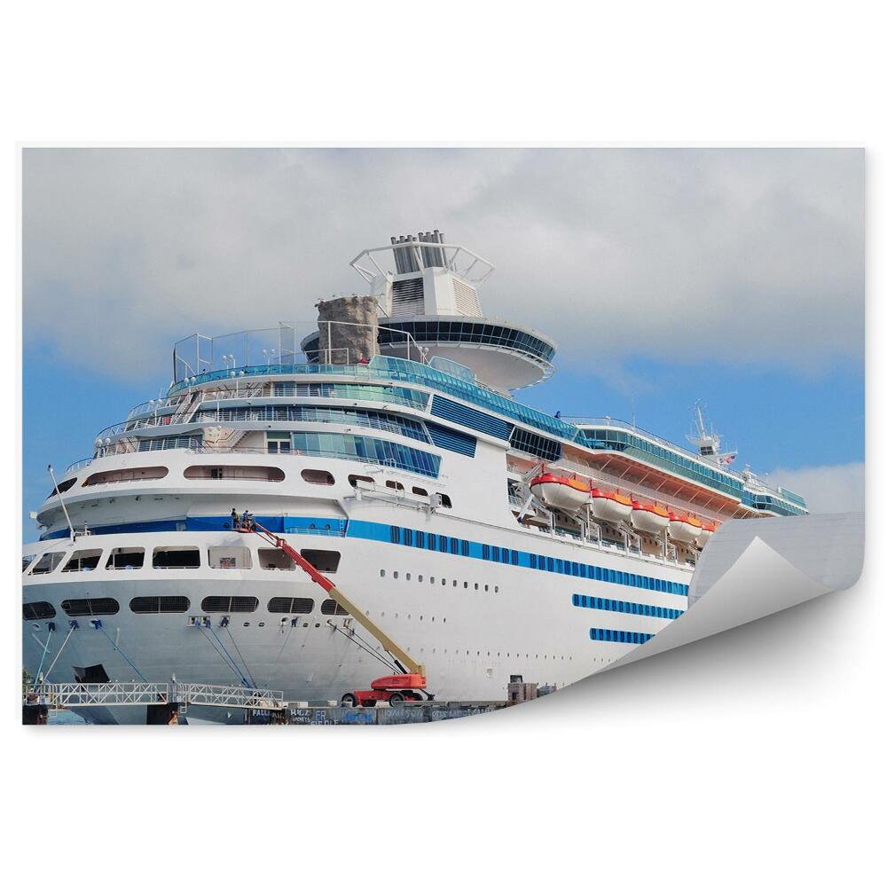 Fototapeta Výletná Loď Miamský Prístav