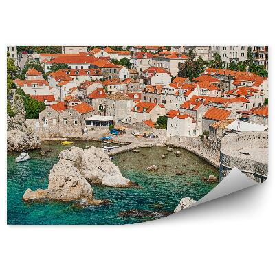 Fototapeta na stenu Chorvátsko Pohľad Z Vtáčej Perspektívy Skaly Príroda