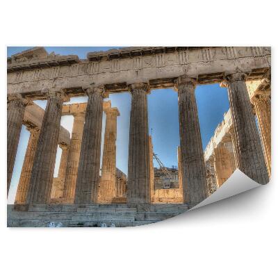 Fototapeta na stenu Akropola staroveké ruiny Atény kamene obloha