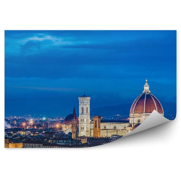 Fototapeta na stenu Katedrála Santa Maria del Fiore budovy Michelangelovo námestie Florencia