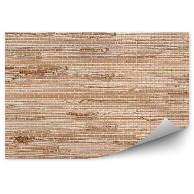 Fototapeta na stenu Vzor textúry hnedé horizontálne pruhy