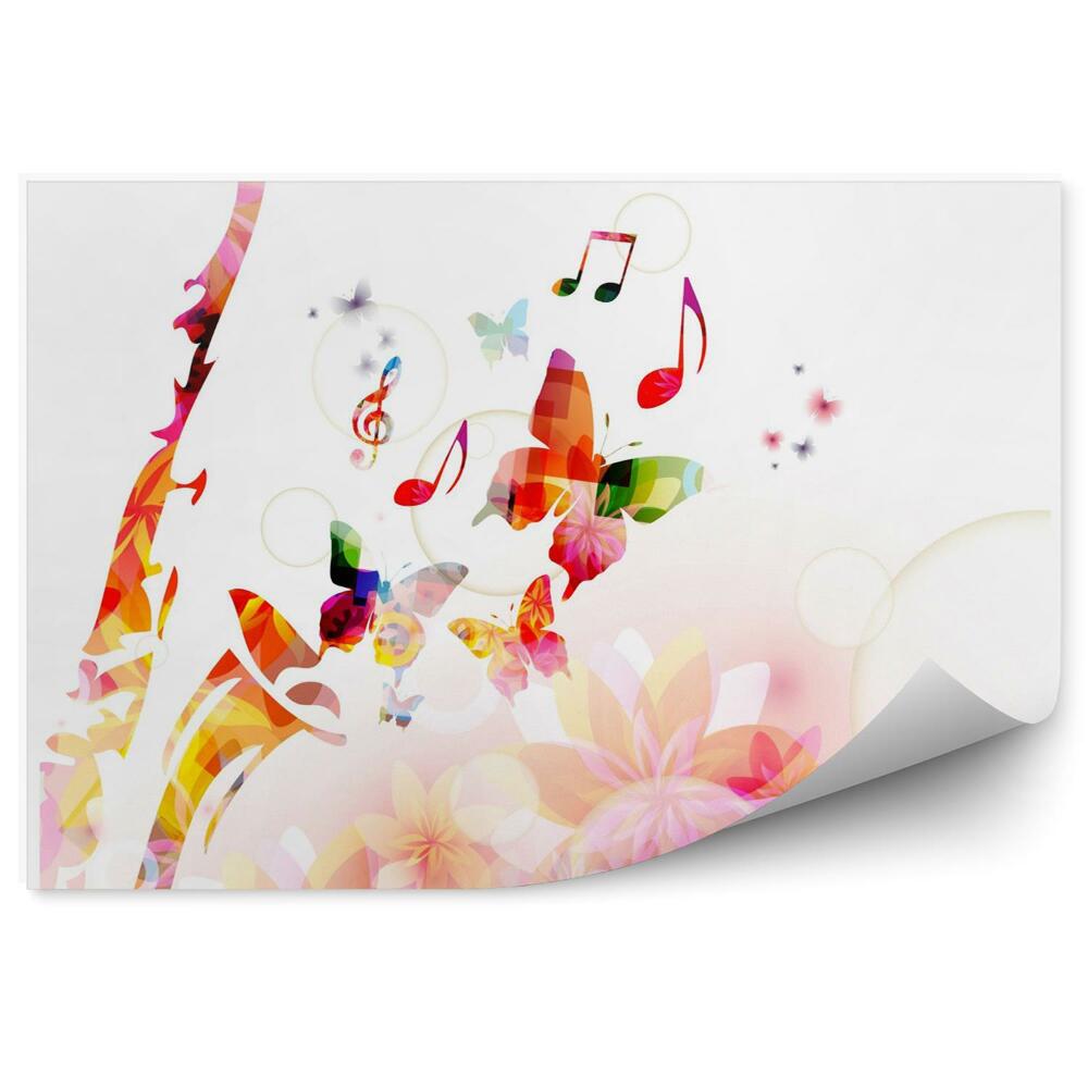 Fototapeta na stenu Abstraktná hudba saxofón