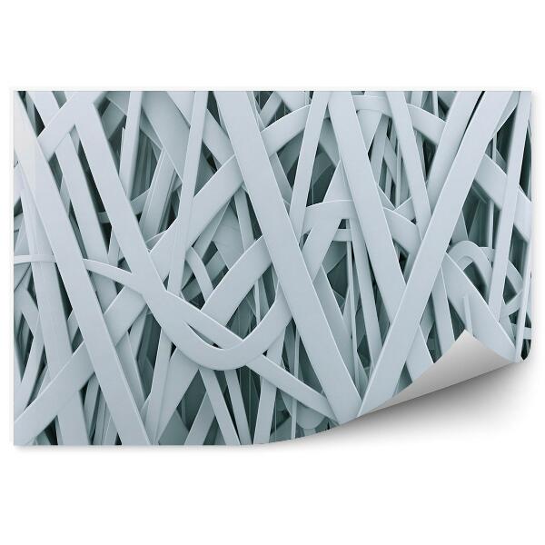 Fototapeta Biele vlny 3d