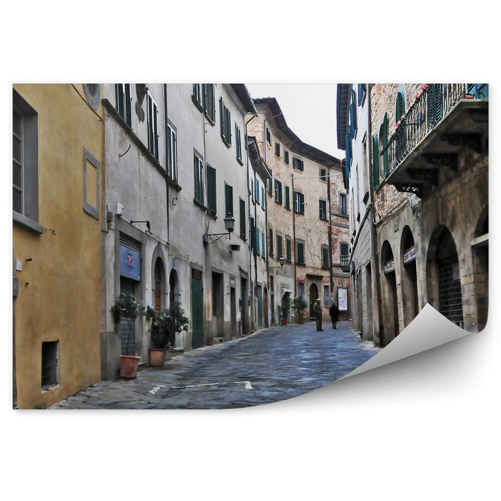 Fototapeta na stenu Staré budovy ľudia Florencia