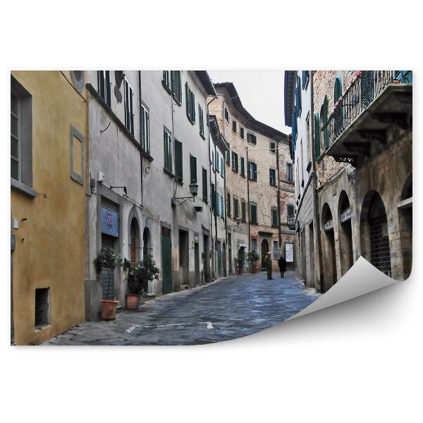Fototapeta na stenu Staré budovy ľudia Florencia