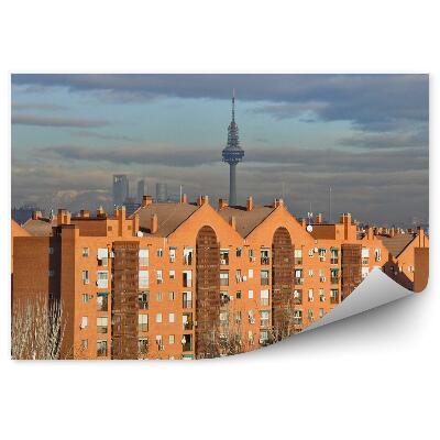 Fototapeta na stenu Panoramatický Pohľad Z Madridského Údolia Vallecas