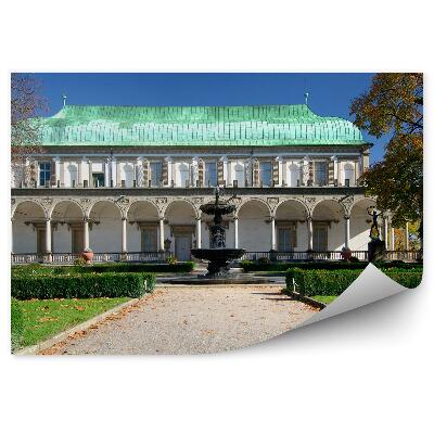 Fototapeta Česká záhrada fontána architektúra