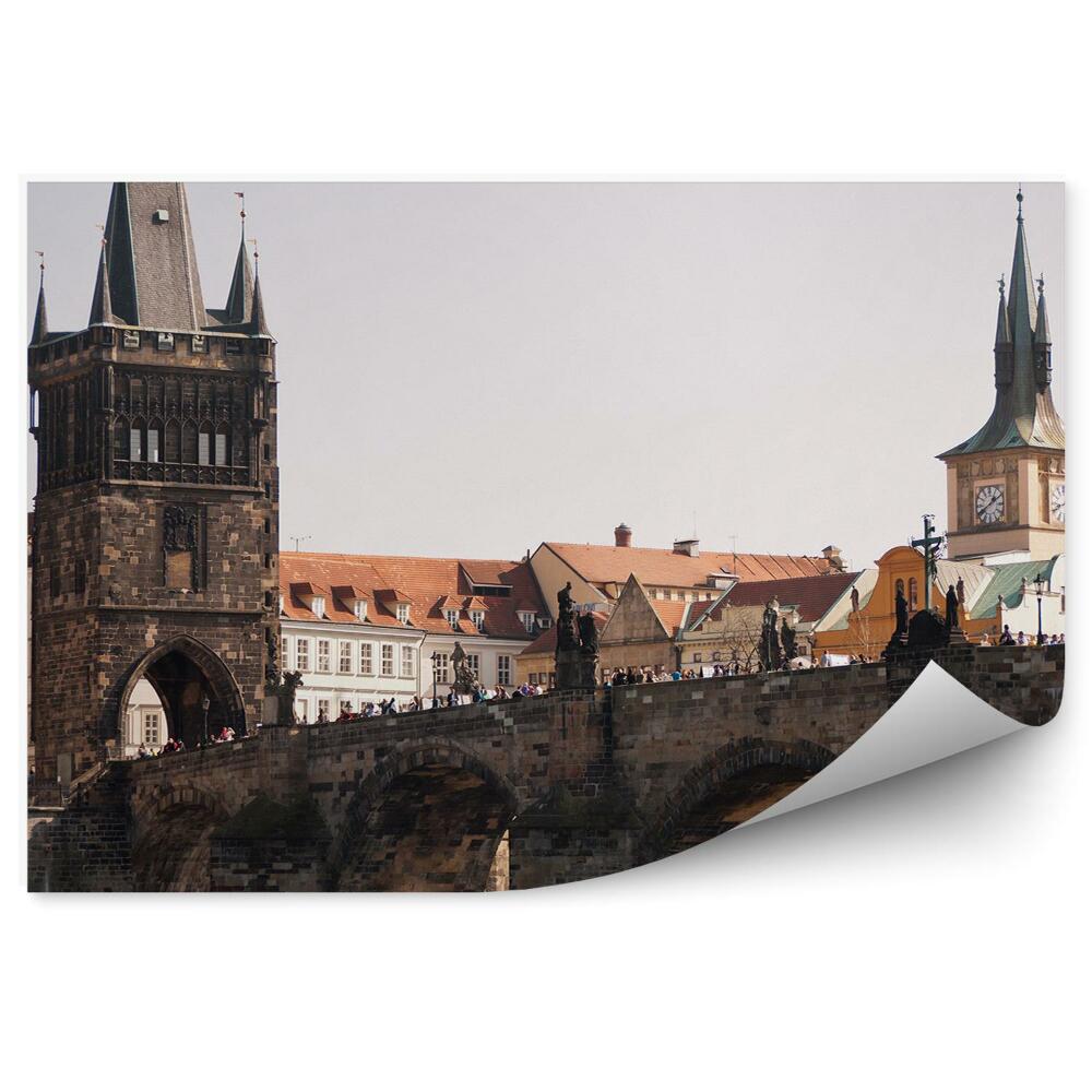 Fototapeta Karlov most staro mestno jedro Prage