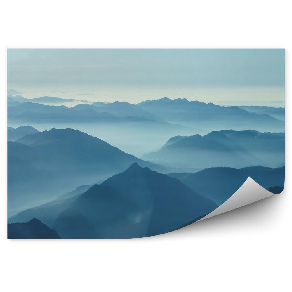 Fototapeta na stenu Hory mraky alpy obloha