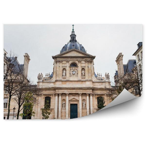 Fototapeta na stenu Kaplnka Sorbonny budovy stromy Paríž Francúzsko