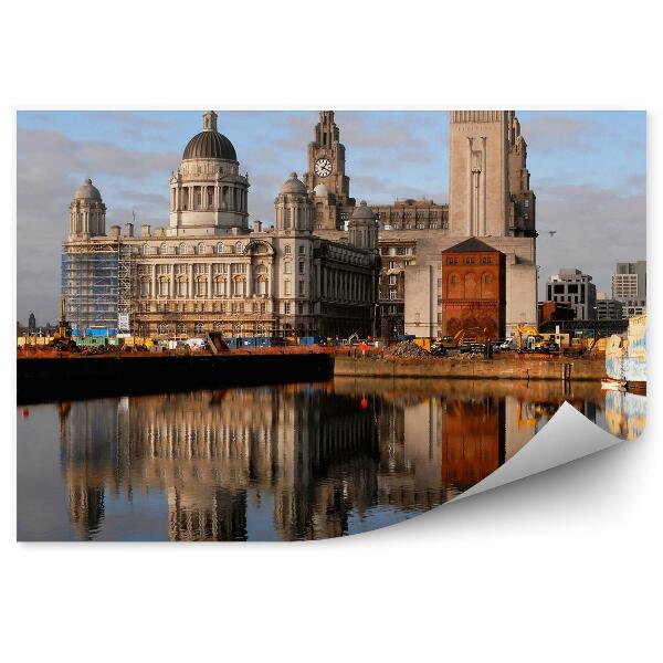 Fototapeta na stenu Liver budova Liverpool Anglicko