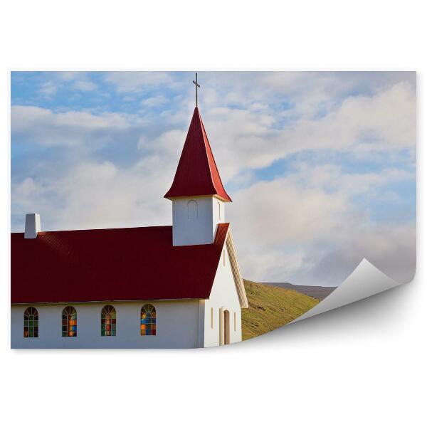 Fototapeta Kostol Dedina Island Leto