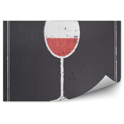 Fototapeta Všetko, čo potrebujete, je pohár vína