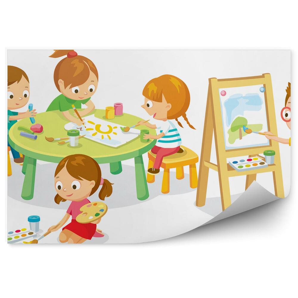 Detská fototapeta Farby umenie umenie obrazy tvorivosť