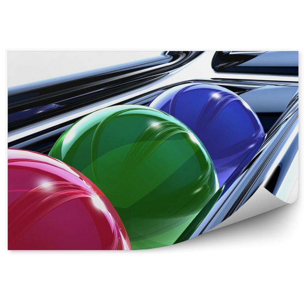 Fototapeta na stenu Farebné loptičky