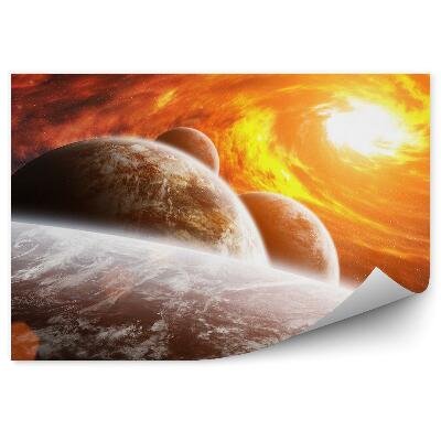 Fototapeta Apokalypsa Mliečna Cesta Skaly Obloha Hviezdy