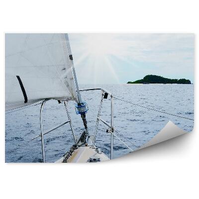 Fototapeta Jachta Na Otvorenom Mori