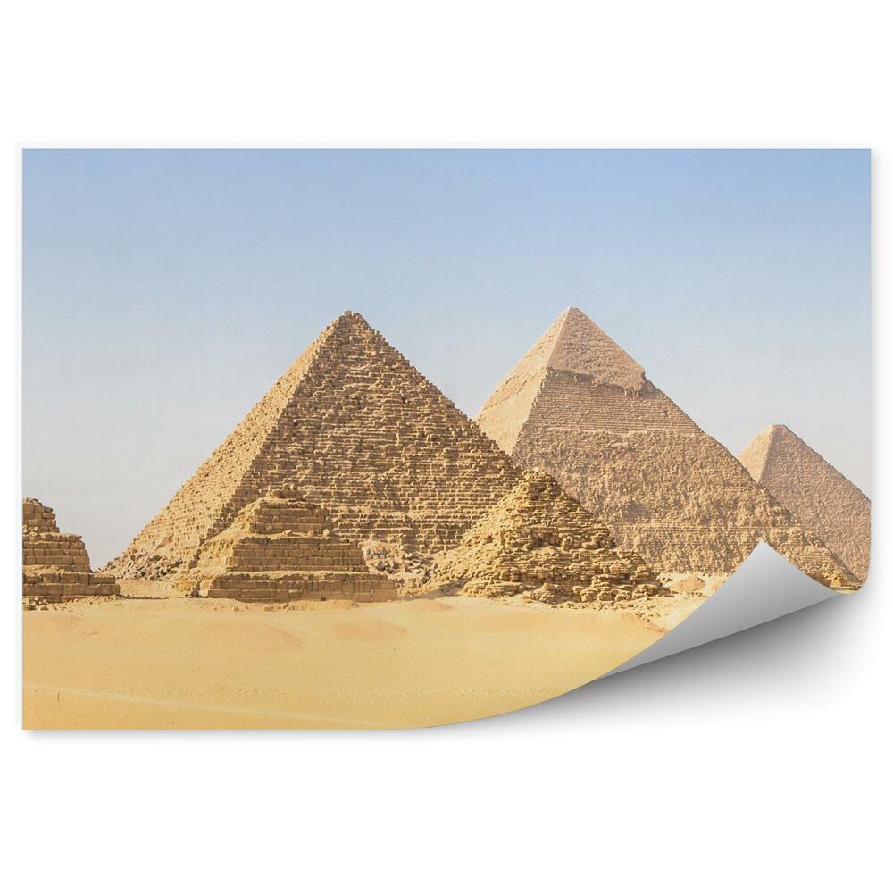 Fototapeta Veľké Pyramídy V Gíze Káhira Egypt