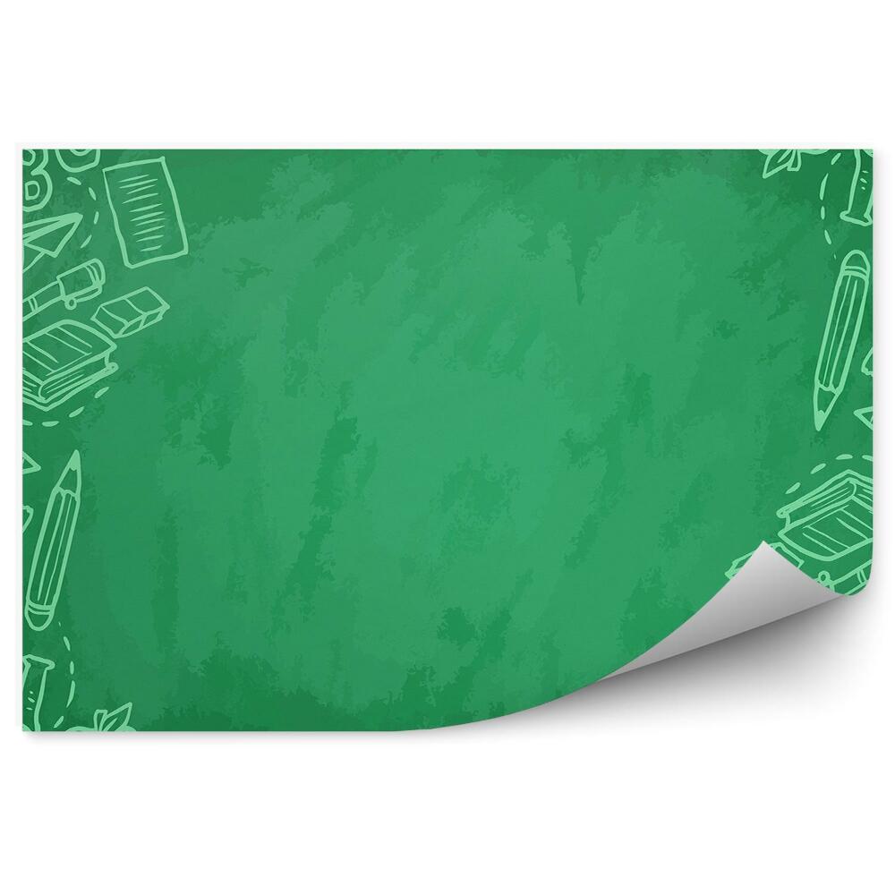 Fototapeta Tabuľa grafika kreslenie vzdelávanie školské predmety