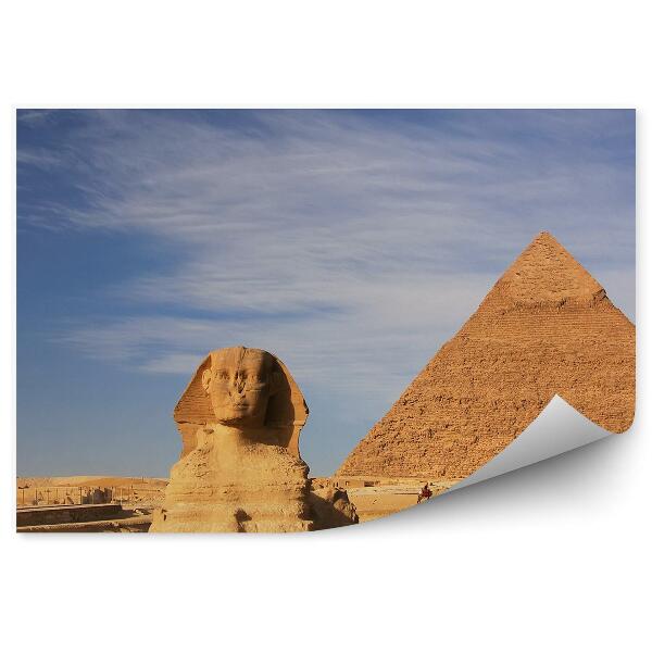 Fototapeta na stenu Sfinga pyramídy cestovný ruch Egypt