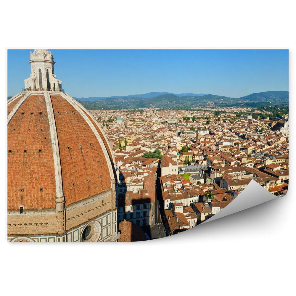 Fototapeta na stenu Santa Maria del Fiore katedrála budovy Michelangelovo námestie Florencia Taliansko