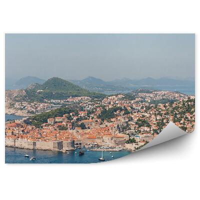 Fototapeta na stenu Staré Mesto Dubrovnik Panoráma Voda Lode