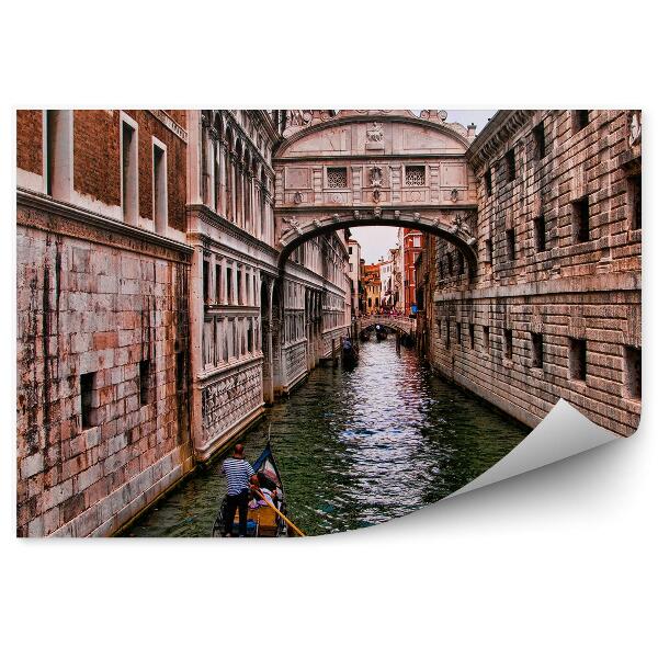 Fototapeta Gondola Turisti Cestovanie Taliansko Kanál