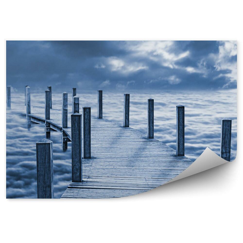 Fototapeta na stenu Most Nad Mrakmi Obloha