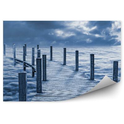 Fototapeta na stenu Most Nad Mrakmi Obloha