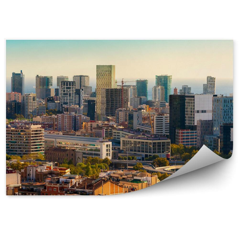 Fototapeta Budovy doprava pohľad Barcelona