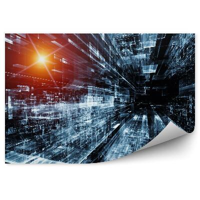 Fototapeta Hra so svetelnou ilúziou