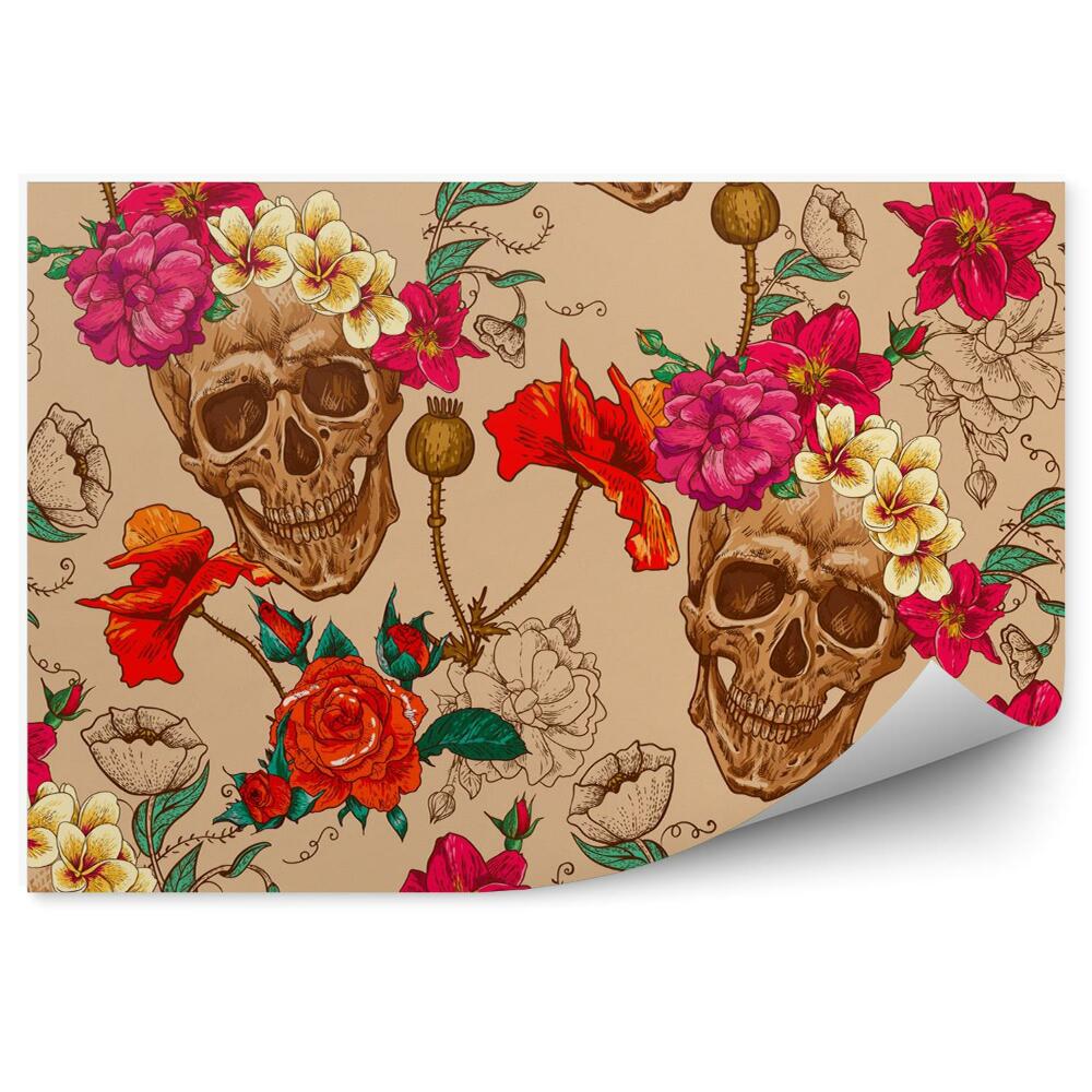 Fototapeta Lebky a kvety