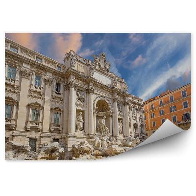 Fototapeta na stenu Fontána Di Trevi Sochy Voda Budovy