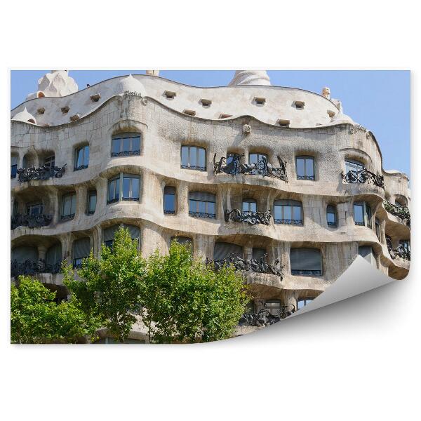 Fototapeta Architektúra Budova Barcelona Tvary