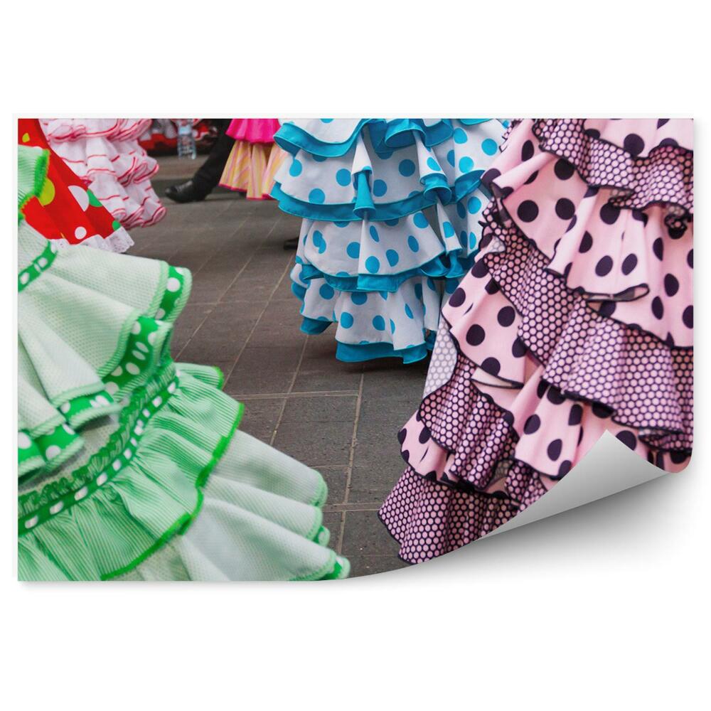 Fototapeta Sukne Španielska Tanečnica Flamenca