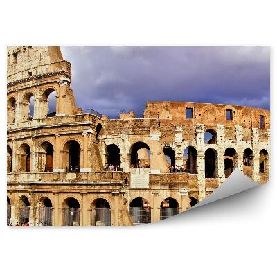 Fototapeta na stenu Ľudia turisti pohľad na koloseum v Ríme