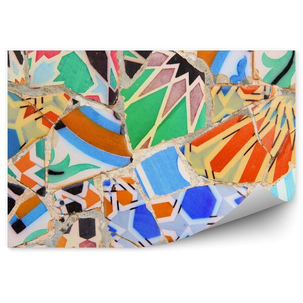 Fototapeta na stenu Mozaika gaudi barcelona