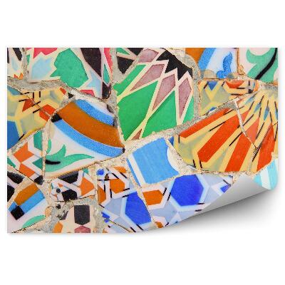 Fototapeta na stenu Mozaika gaudi barcelona
