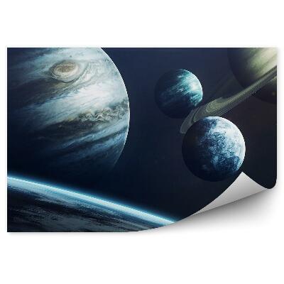 Fototapeta Schéma Slnečnej Sústavy Planéty