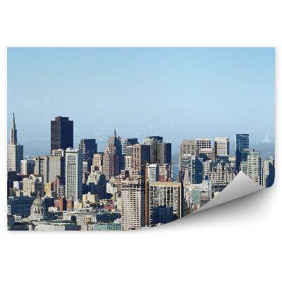 Fototapeta Budovy mrakodrapy nebo cesta San Francisco