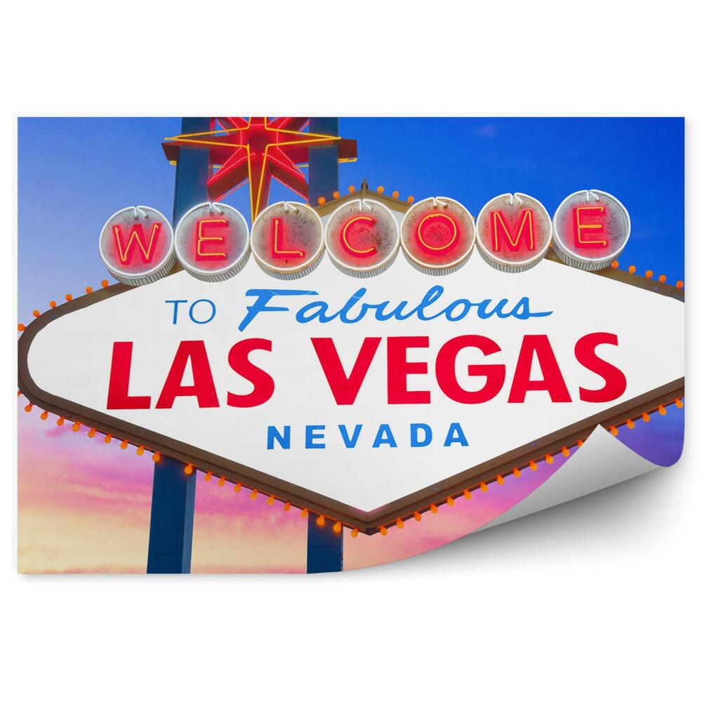Fototapeta Nápis Las Vegas Nevada Usa