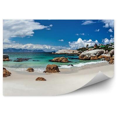 Fototapeta na stenu Hory Skaly Mesto Pláž Oceán Nebo Mraky